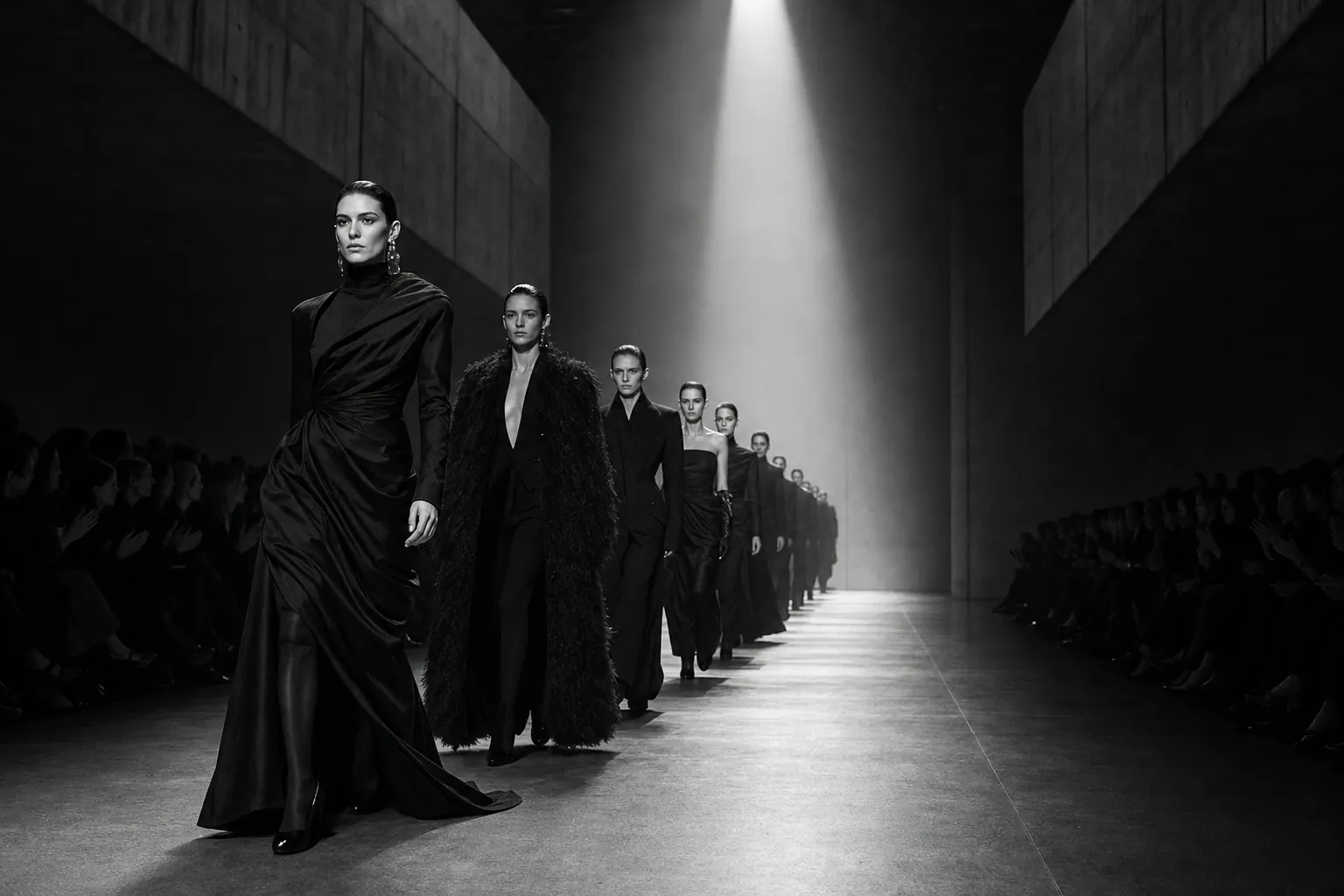 The finale walk