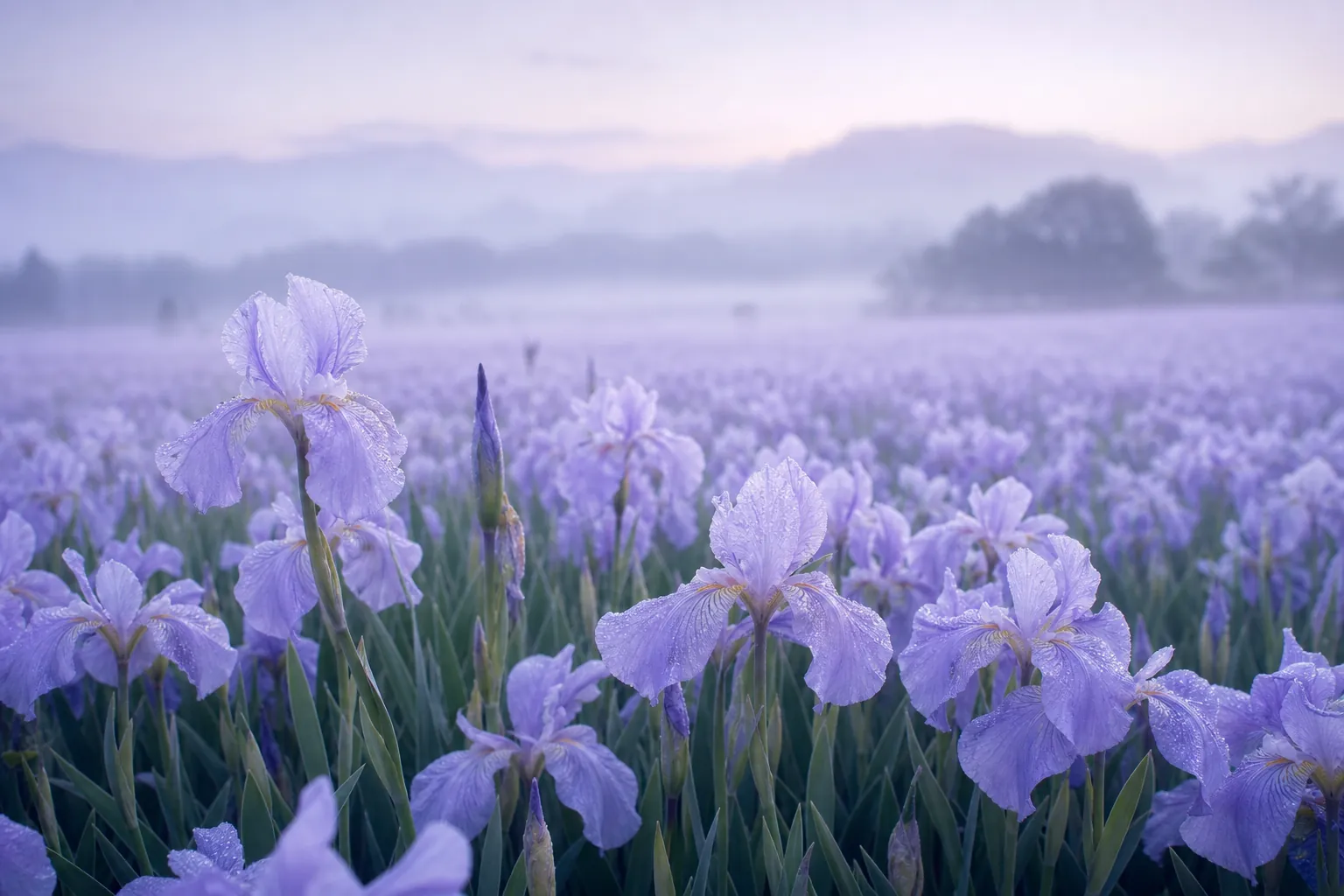 Iris fields