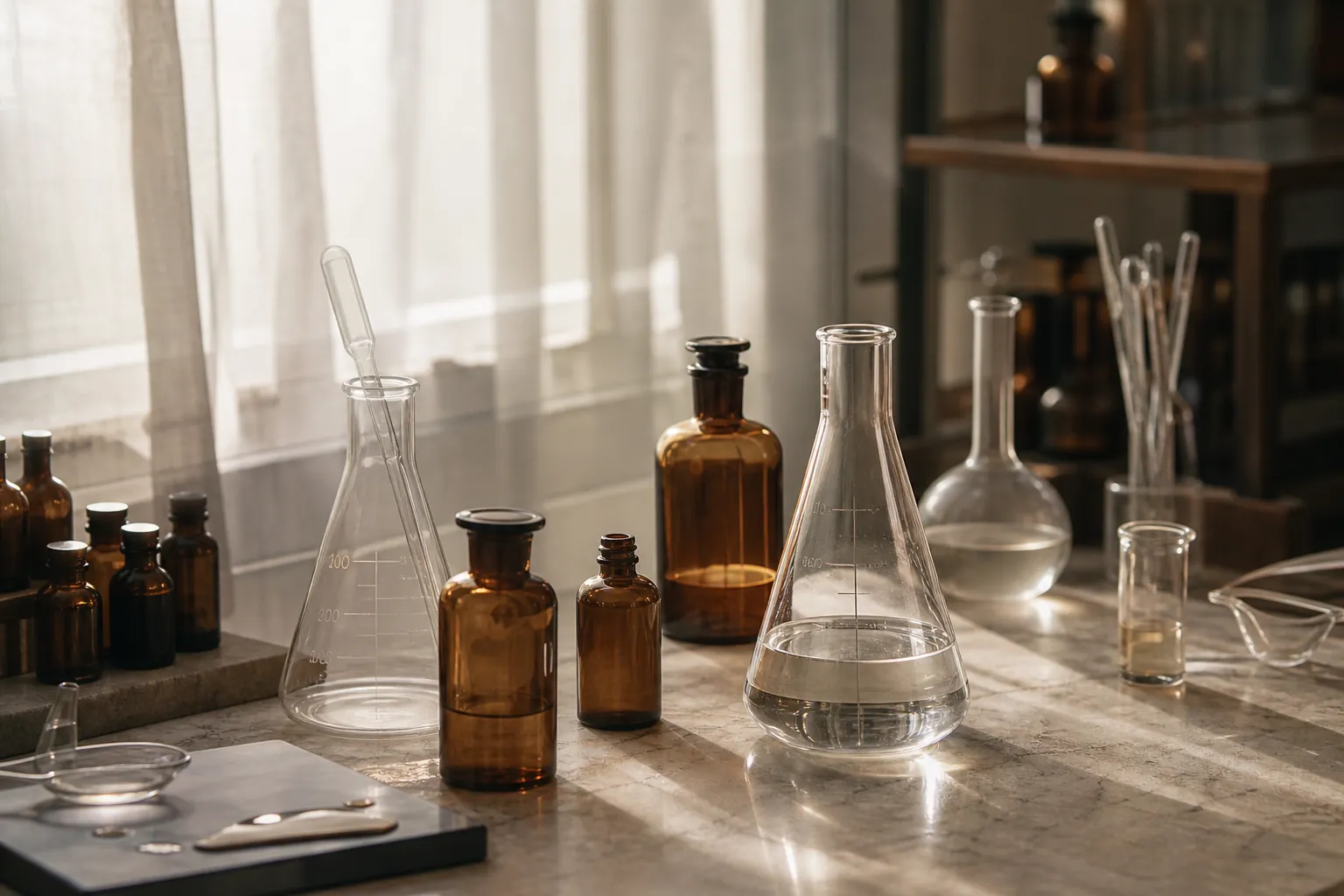 The lab in Grasse