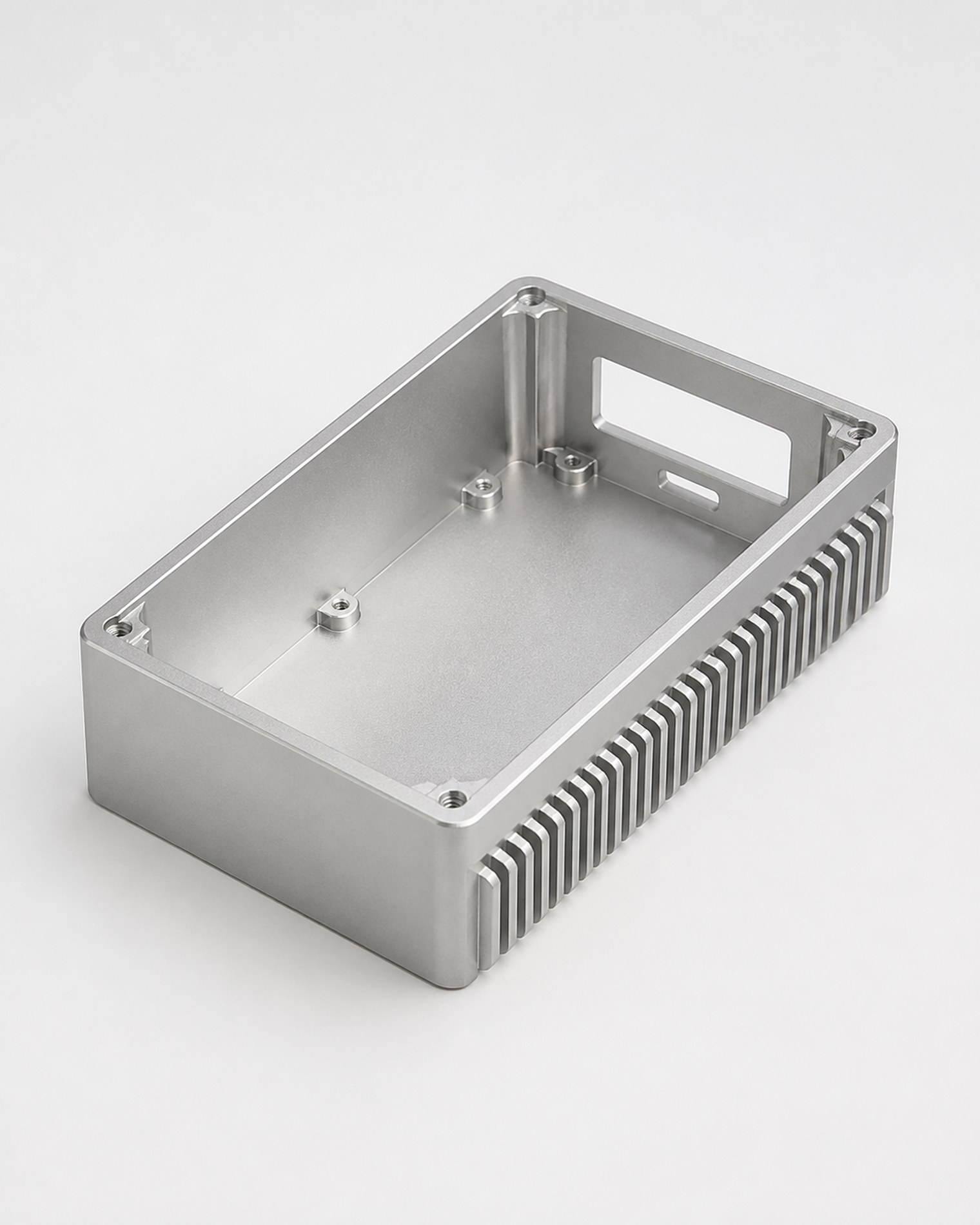 Anodised aluminium housing